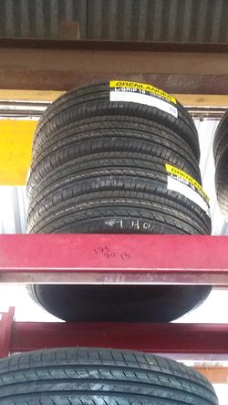 New set of 175 70 13 grenlander tires