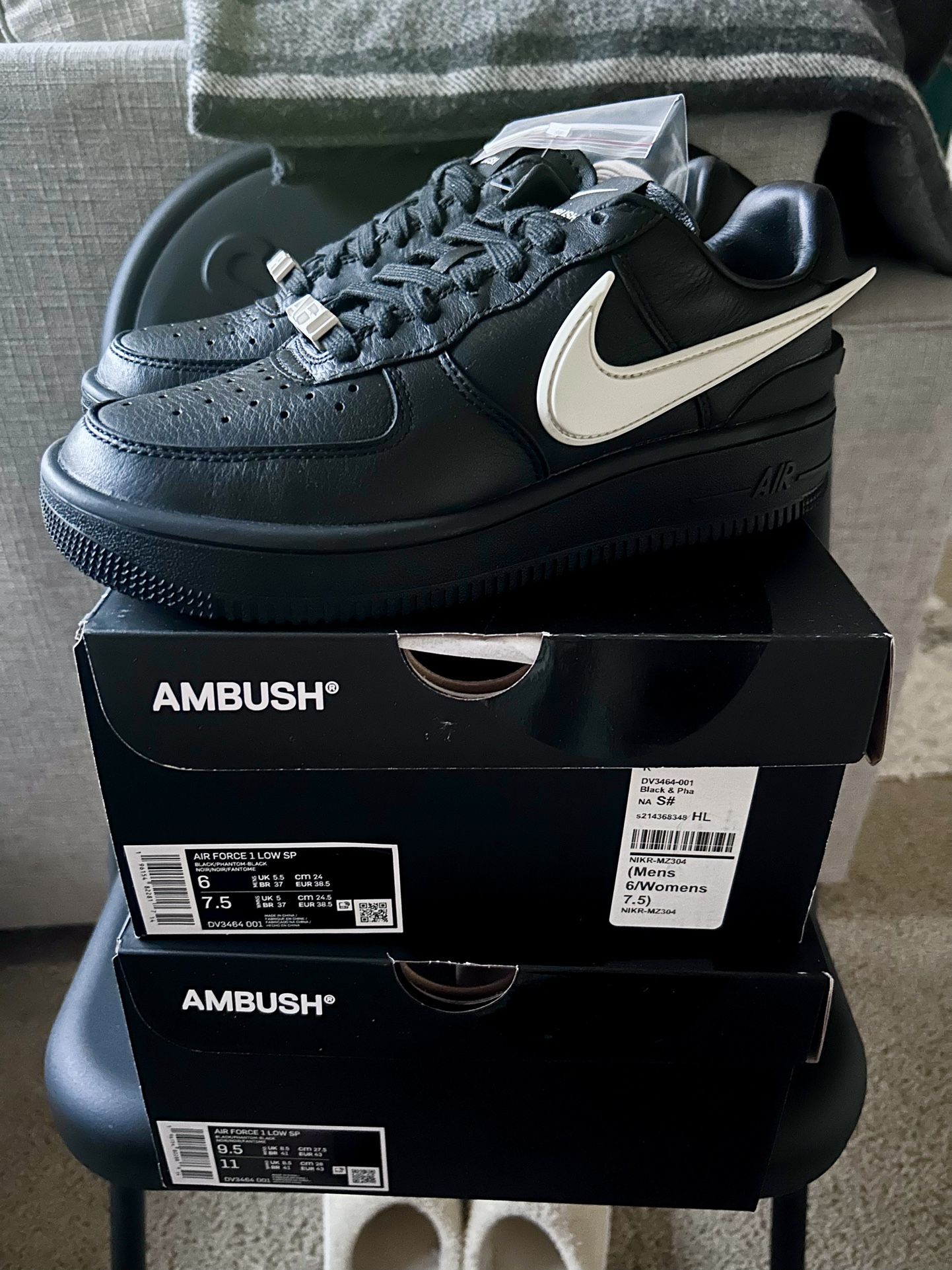 Nike Air Force 1 Low x AMBUSH Black for Sale in Irvine, CA   OfferUp