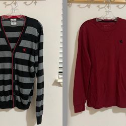 Men’s Cardigan & Long Sleeve Shirt