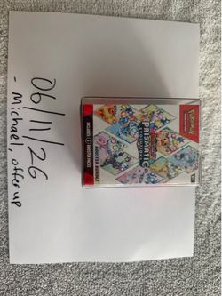 Prismatic Evolutions Booster Bundle with display protector - SV Pokemon