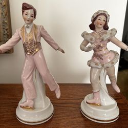 Vintage Maruyama Porcelain Figurines