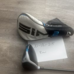 Taylormade Sims Driver 10.5 Stiff Flex