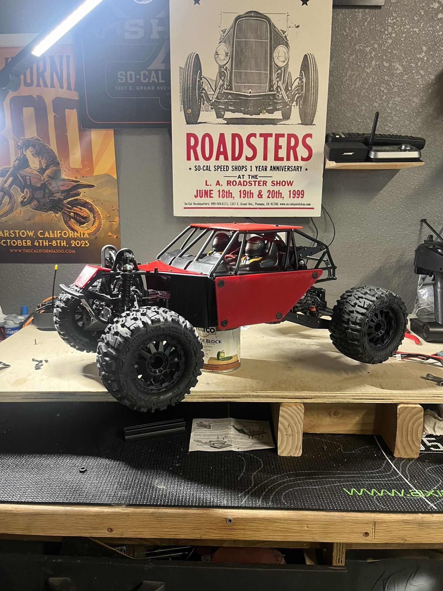 LOSI 1/10 Scale Rock Rey, Brushless Full RTR With Battery And Charger