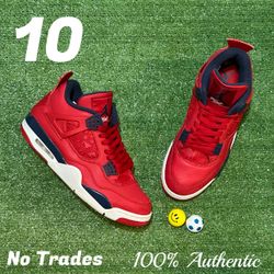 Size 10 Air Jordan 4 Retro “Fiba” 🏆