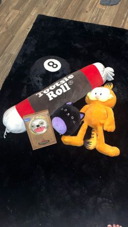 assorted stuffed animals