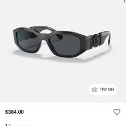 Versace Men’s Black Luxury Glasses