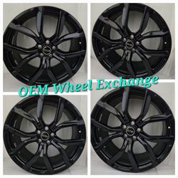 OEM 22" SVR Range Rover Black Wheels Rims