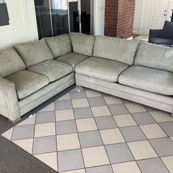 *Free Delivery* Beige Sectional Couch