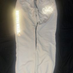 RTA White Sweatpants