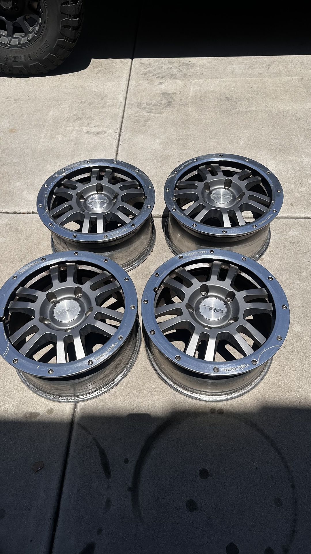 17” OEM TRD Rock Warrior Wheels Tundra, Sequoia, Lexus LX570