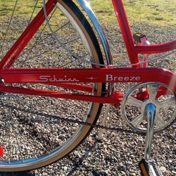 1975 Schwinn Breeze, Red, Step Through