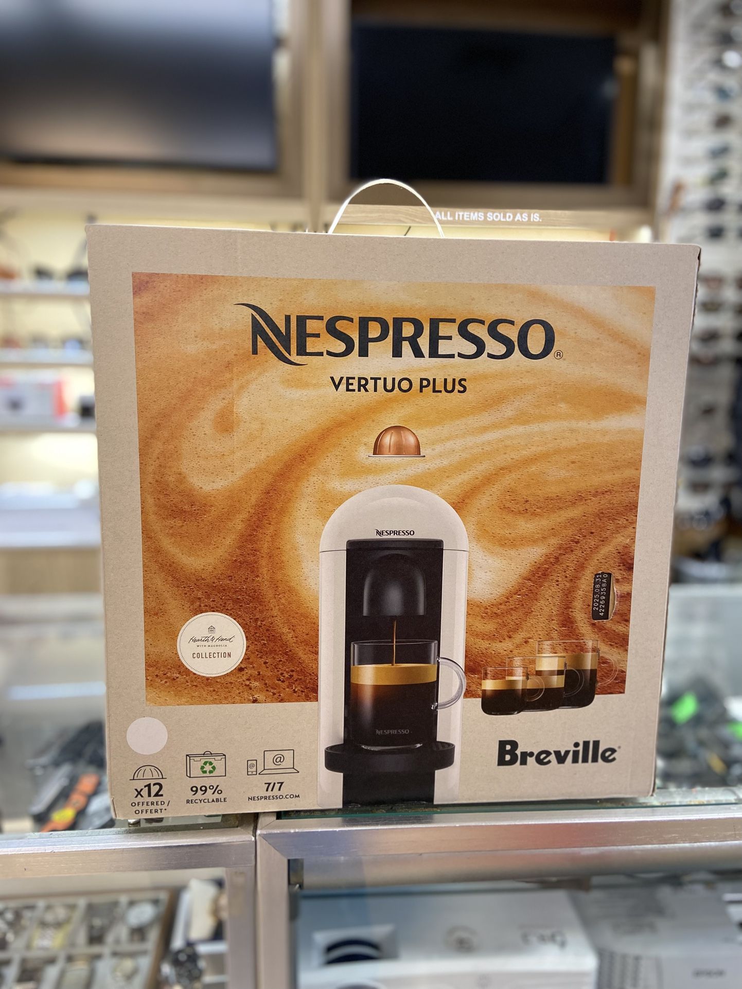 Breville Nespresso Vertuo Plus