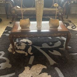 Coffee, table and end tables