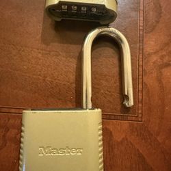 Master Lock® Brass Padlock - Combination, 1.5” Shackle