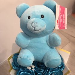 Eternal Bouquet With Bear