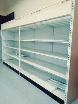 Heavy duty shelving etc