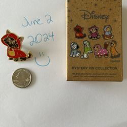 Disney Blind Box Pin Aristocats berloiz In Raincoat 