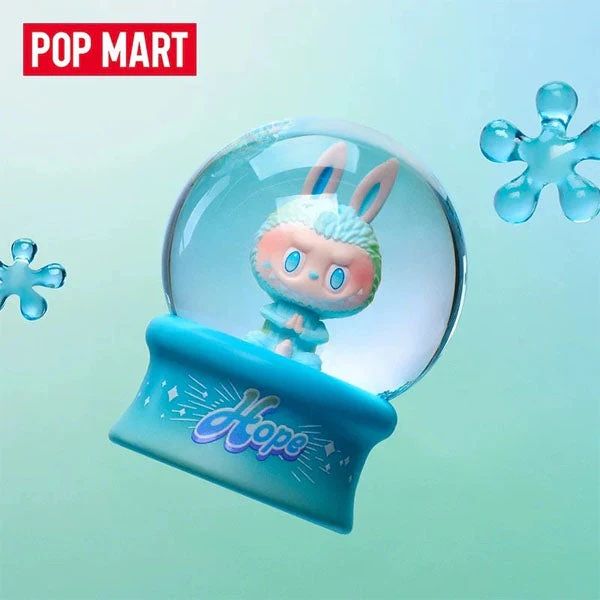 Authen Labubu Snow Globe