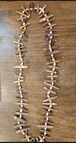Handmade  Natural Sea Urchin Shell Spine Necklace