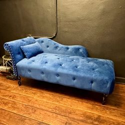 Blue Chaise Lounger