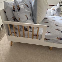 Toddler Bed White 