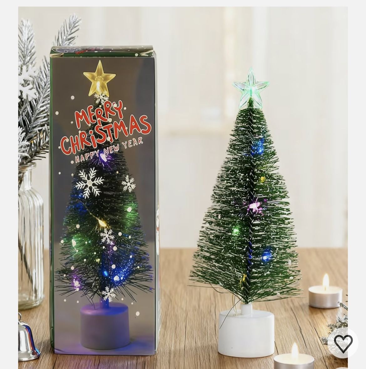 Table Decorations Mini Christmas Trees