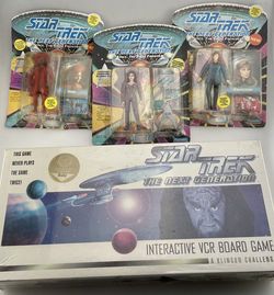 New, Sealed Star Trek The Next Generation Bundle Vintage