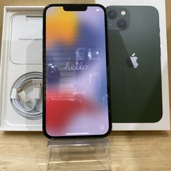 I Phone 13 128GB Green Factory Unlocked New In Box