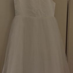 Girls White Dress