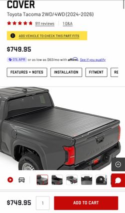 Rough Country 6ft Roll Up Cover