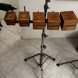 Deluxe Wood Temple Blocks 