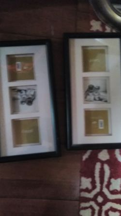 2 matching picture frames