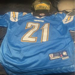 Charger Jersey And Snap Back Charger Hat