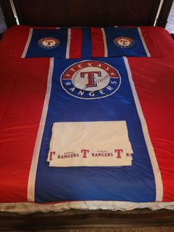 Texas Rangers Bedding - Full size