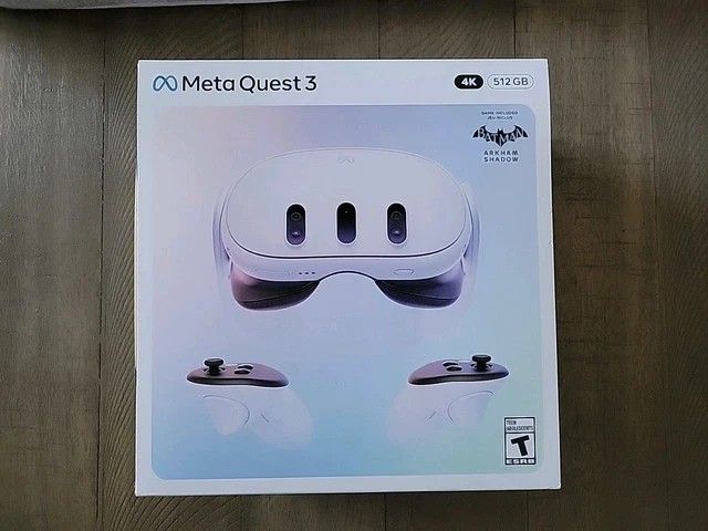 Meta Quest 3 512GB — The Most Powerful Quest — Ultimate Mixed Reality Experience