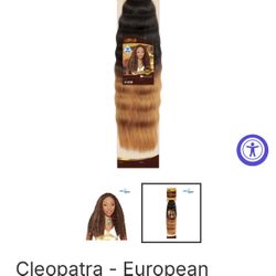 Wet & Wavy Cleopatra European Super Bulk 18” Remy human braid hair 