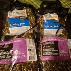 New 20 Ft Tow Chains $59 Ea No Less 