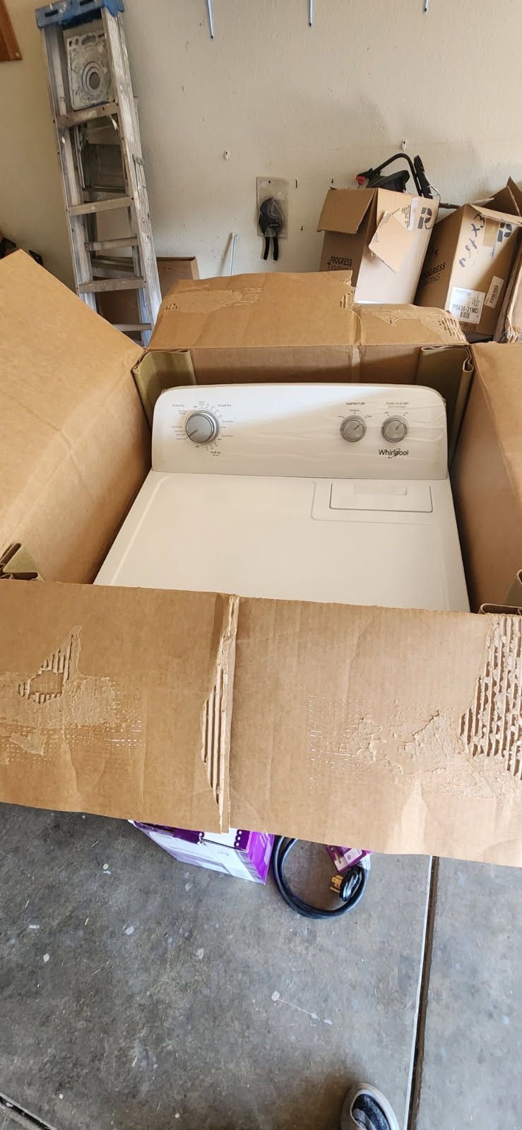 New Whirlpool Electric Dryer