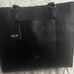 Vera Wang large tote bag