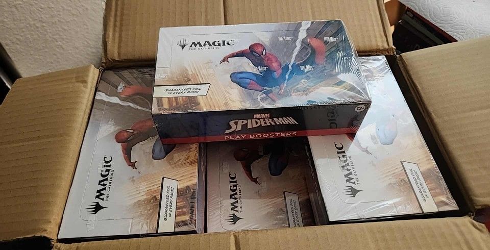 Magic The Gatheirng SPIDERMAN Play Boxes