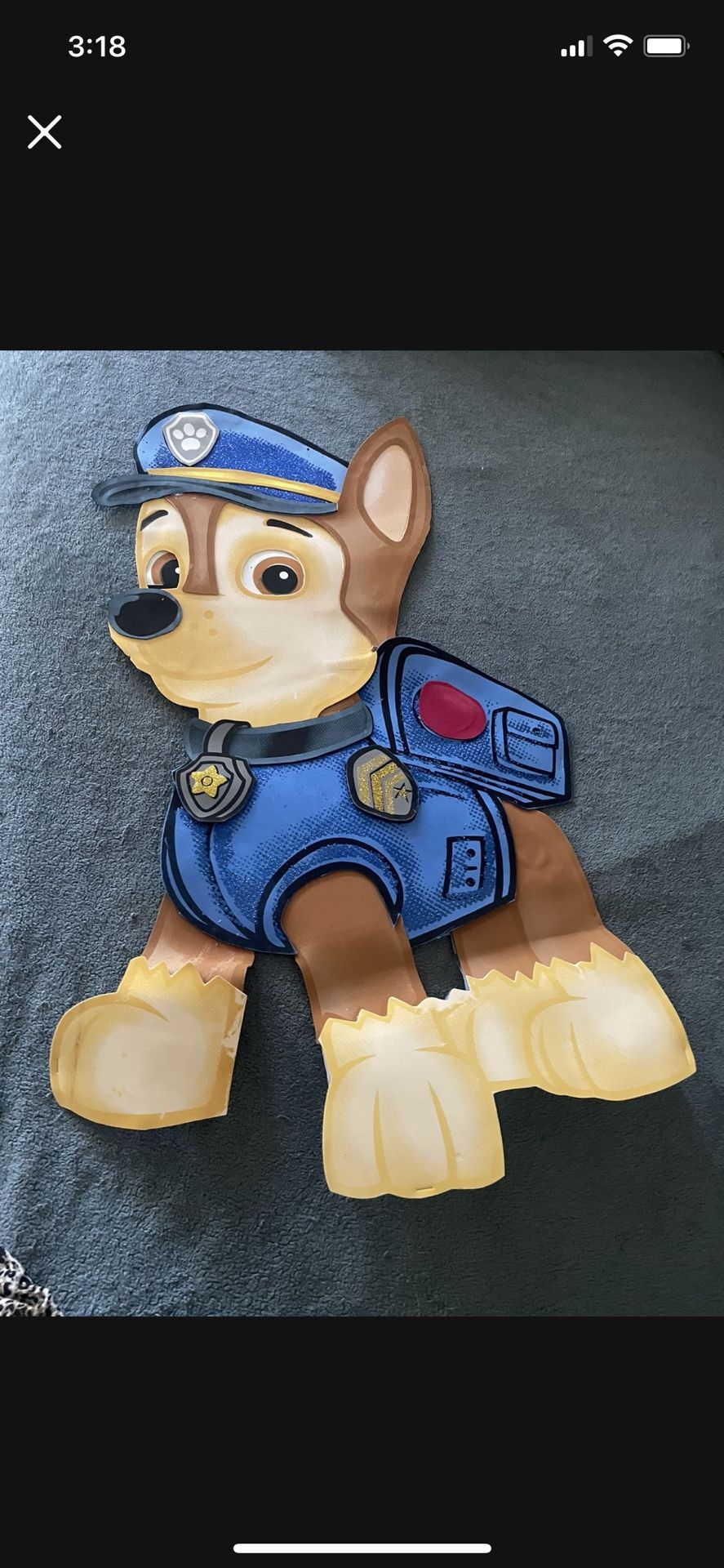 Paw Patrol Party prop