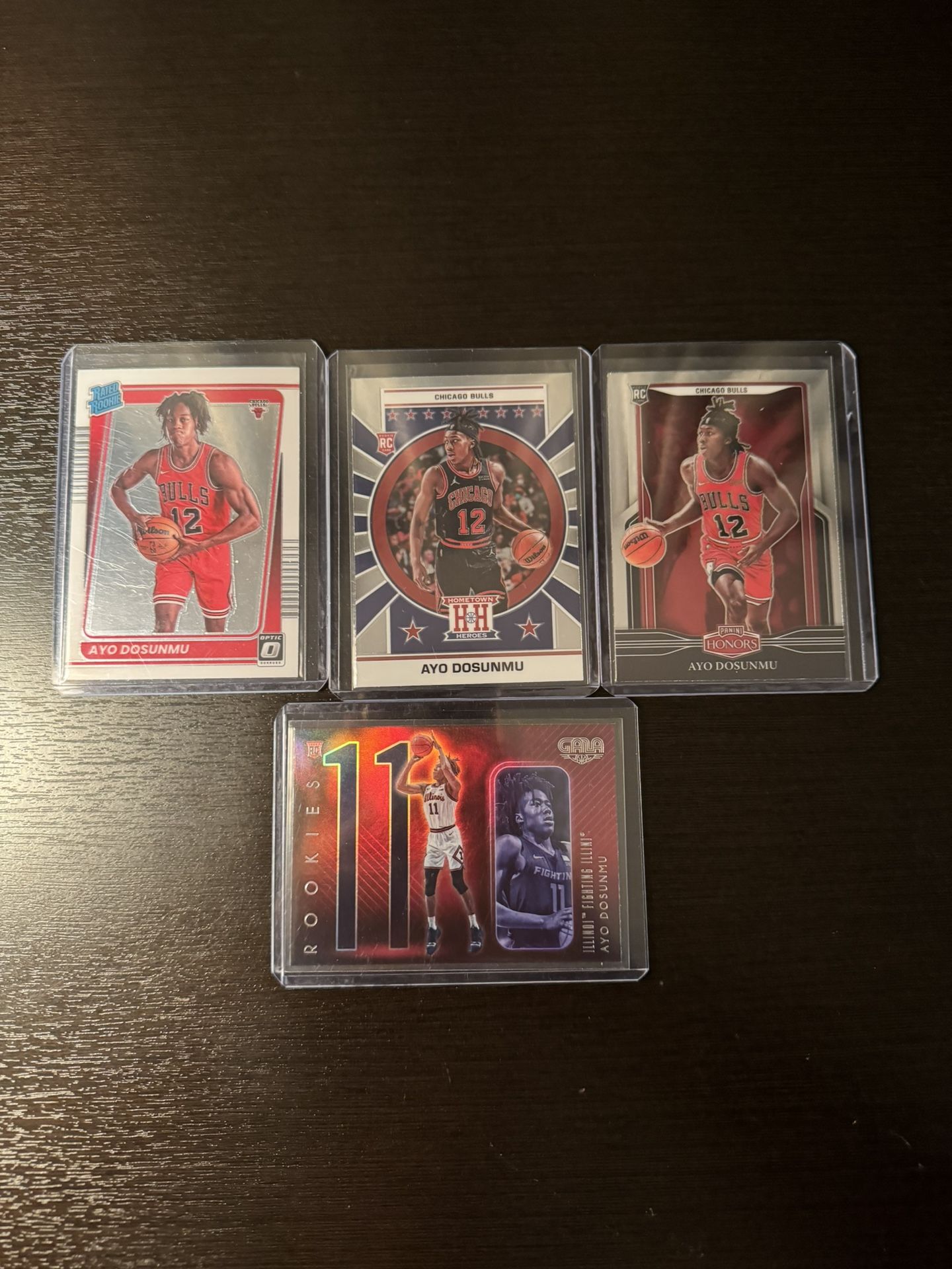 Ayo Dosunmu Rookie Insert Lot