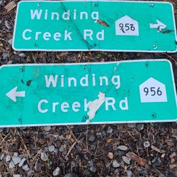 Old Road Signs 