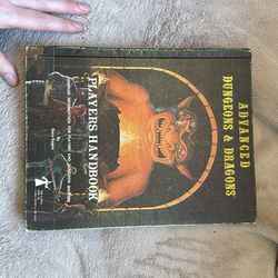 1978 Advanced dungeons, and dragons players handbook.