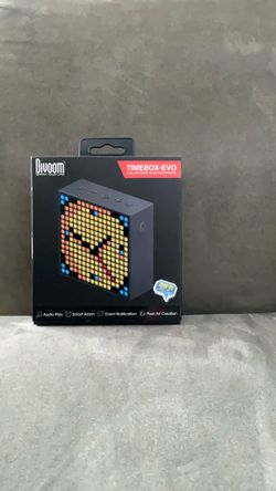Divoom TimeBox Evo -- Pixel Art Bluetooth Speaker