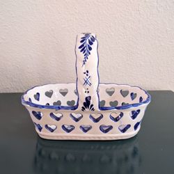 Delft Blue Basket 