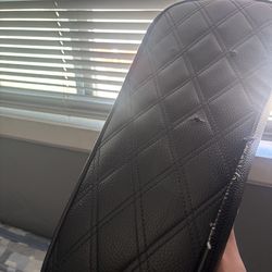 Diamond stitching seat mini bike