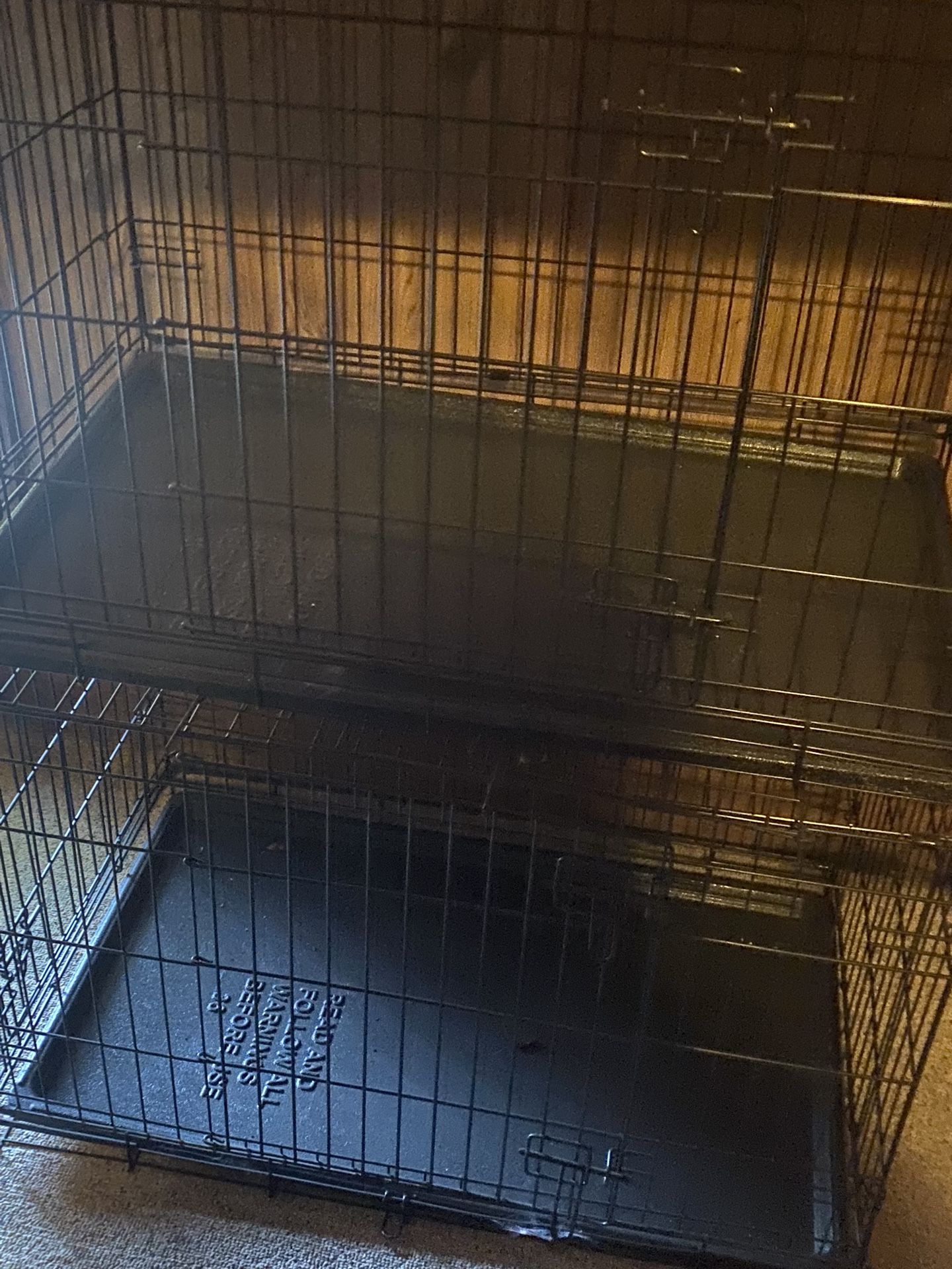 Two Dog Crates