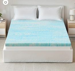 TP-HM-3F Mattress Topper Full 3 Inch Gel Memory Foam Bed Topper