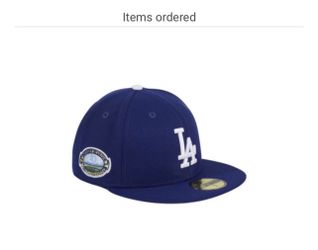 Los Angeles Dodgers 50th Anniversary Patch Hat Club exclusive